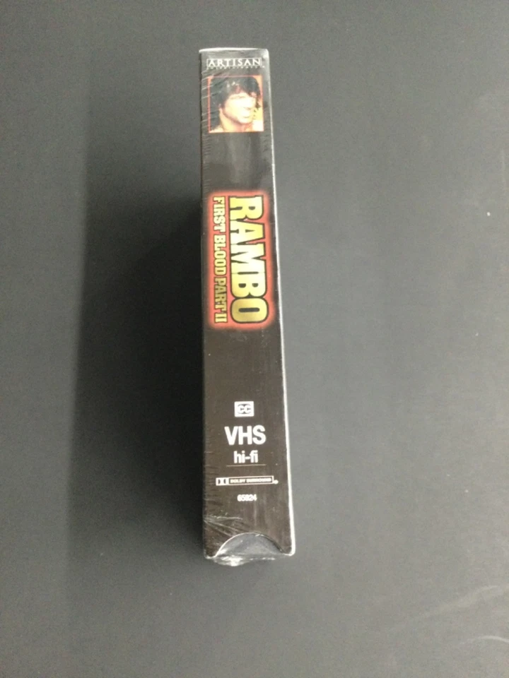 Rambo:  First Blood Part 2  (VHS) — Factory Sealed - Image 4 of 4