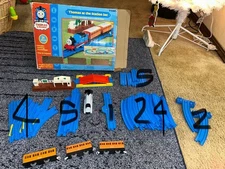 Thomas At The Train Station w/ Lots Of Xtra Track Pieces PLEASE READ DESCRIPTION