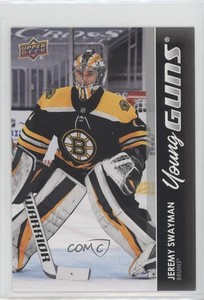 2021-22 Upper Deck Series 1 Young Guns Jumbo Jeremy Swayman #226 Rookie RC