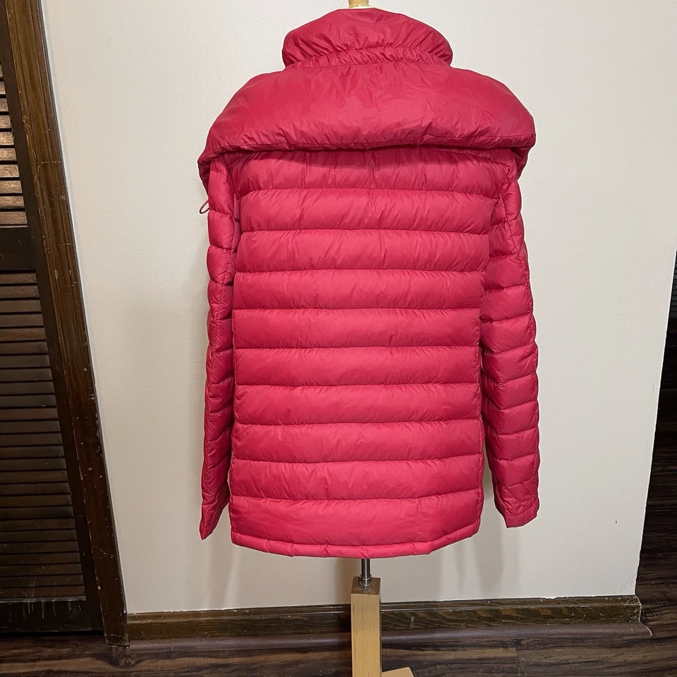 Chaqueta acolchada para mujer Curations Caravan roja con aislamiento de plumón bolsillos XL Foto 3 de 4