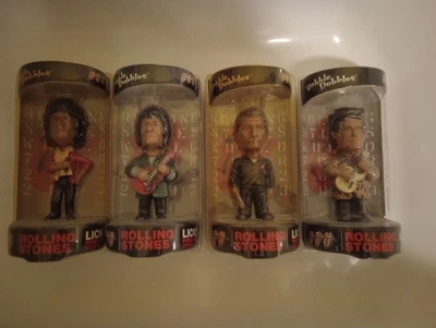 Rolling Stones Bobblehead Figures Set of 4 Unopened. Very rare and collectable - Image 1 of 4