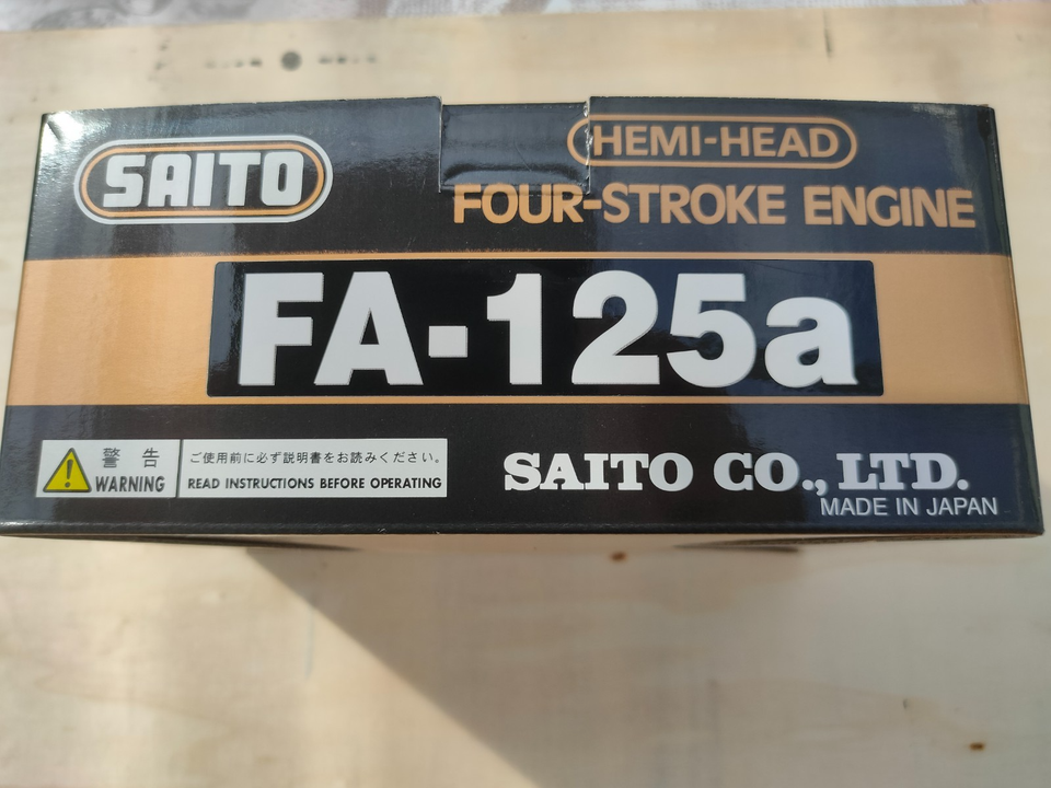 Saito FA-125A 4-Stroke Motor | Motoren Saito | Engines Saito - RC Diesel
