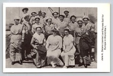Jane A. Delano Red Cross Nurses WWI Sailing Photo Postcard Milwaukee Museum