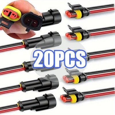 Elektrischer Kabelstecker Wasserdichter Steckverbinder Kabelschuhe