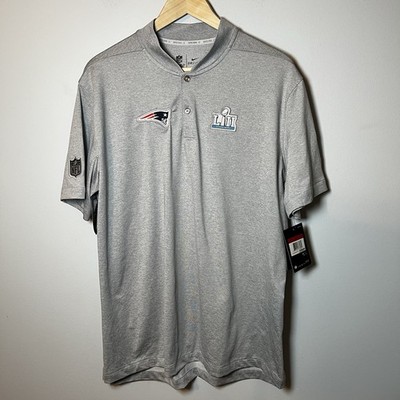 NFL Nike New England Patriots Super Bowl LII Size L Performance Polo Shirt NWT