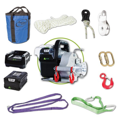 #ad #ad Portable Winch PCW3000 LI A Battery Powered Pulling Capstan Winch 80 82V $1559.95