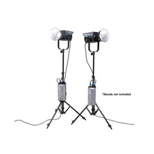 Nanlite FC-500B Bi-Color LED Spotlight 2-Light Kit with Softboxes  Rolling Case