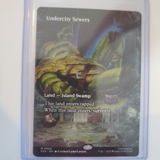 Undercity Sewers (Borderless) MTG TMNT Mythic 0020