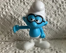 2016 Burger King Kids Club Meal Toy Smurf’s The Lost Village Brainy