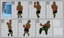 MIKE TYSON Sprite from PUNCH OUT! Vinyl Decal Car Truck Sticker