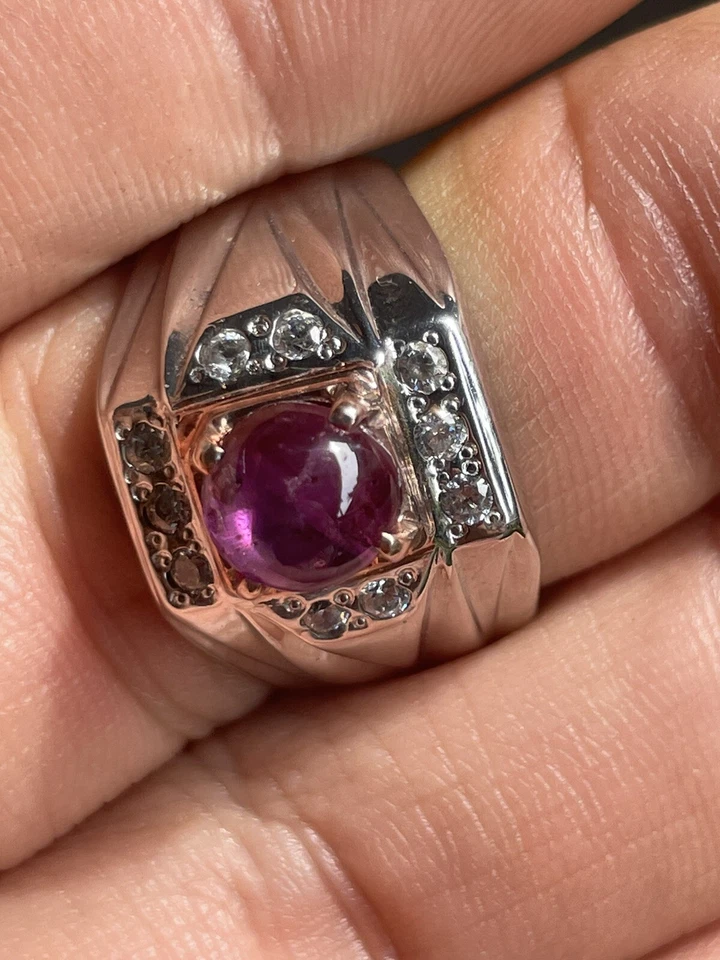 Ruby Purplish Natural Non heated - Image 3 of 4