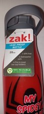 ZAK SpiderMan 25 oz H20 bottle BPA Free Mary Jane, Black Cat, Venom, Carnage