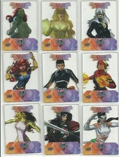 2016 Upper Deck Marvel Gems Crystal Clear Plexi-Glass 20 Card Complete Set