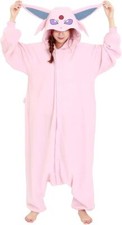 Pokemon Espeon Halloween Cosplay Costume Kigurumi Wear Unisex Size M