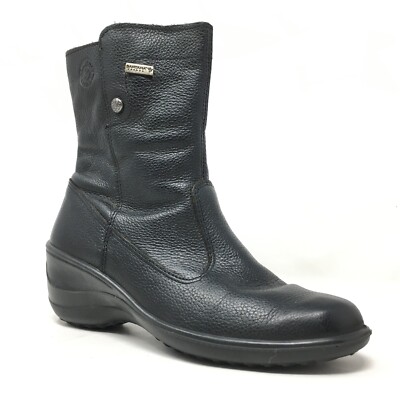 Santana Canada Elisa Winter Boots Snow Shoes Womens Size US 37 EU Black  Lined