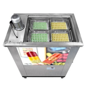 Kolice commercial 4 molds ice popsicle machine,ice sticks machine