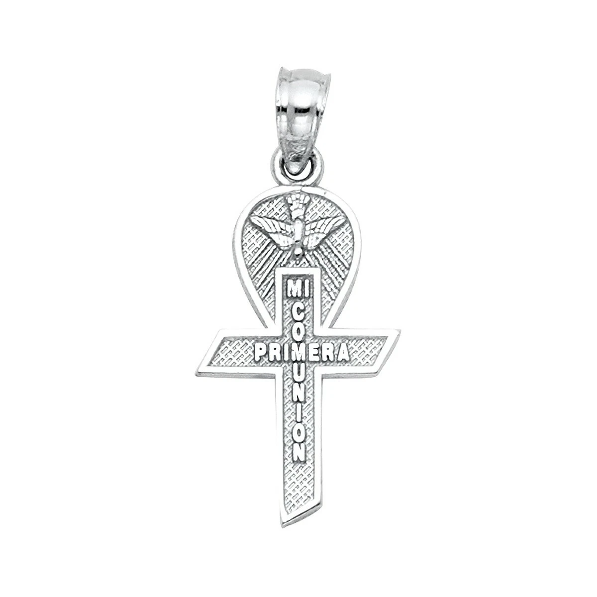 White gold cheap religious jewelry