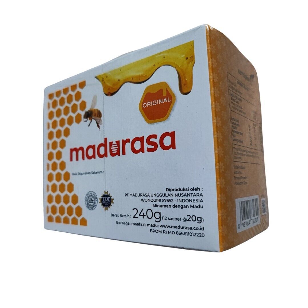 Madurasa Honey for Health Stamina Booster Body Warm & Immune Support 12