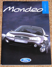 1996-97 FORD MONDEO Sales Brochure - ST24 Ghia X Si GLX LX Aspen Alloys Audio