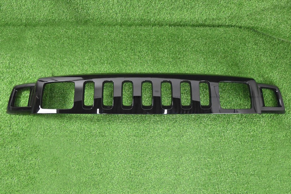 Gloss Black Front Upper Grille Assembly For Hummer H3 H3T 2006-2010 – Auto-Assembly