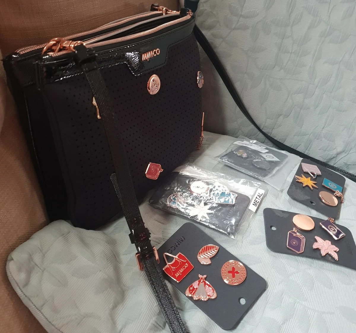 Mimco arc duo hip bag sale