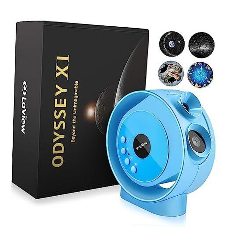 Galaxy/Star Projector, Home Planetarium Projector with 130 Ft² Projection Blue
