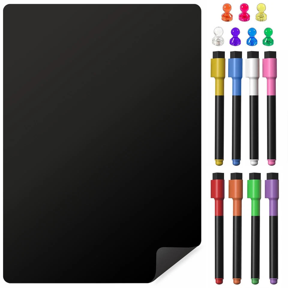 Magnetic Whiteboard Dry Erase for Notes Lists Reminders. Memo Board Meal Planner - Image 3 of 4