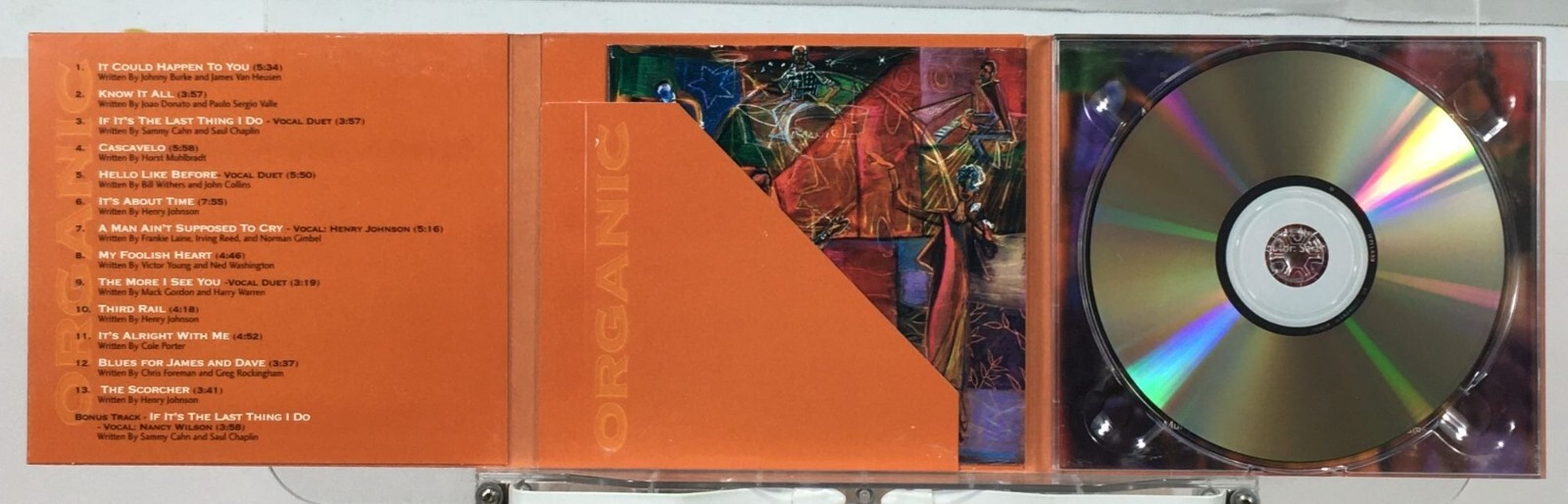 Henry Johnson Organic With Nancy Wilson Audio CD Album / A440 Music Group