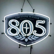 US STOCK Firstone Walker 805 Beer Neon Sign 19x15 Beer Bar Pub Cave Wall Decor