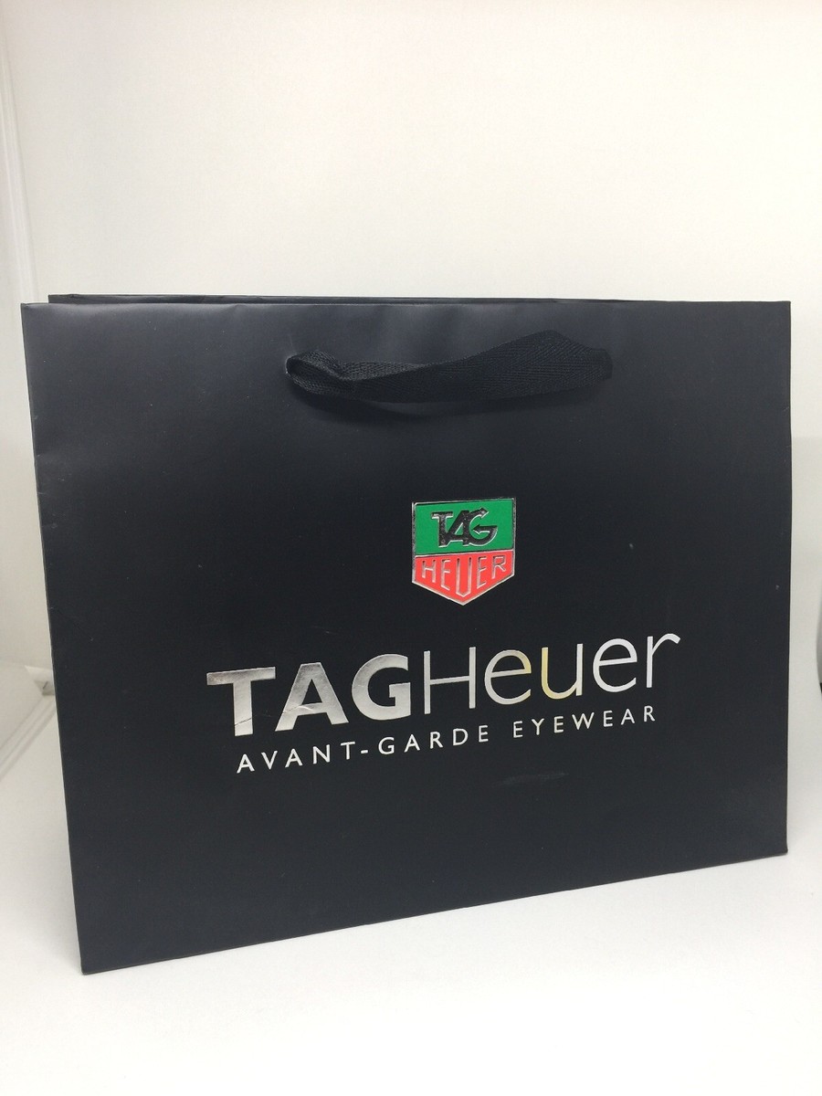 New Authentic Tag Heuer Eyewear Paper Small Shopping Bag 10
