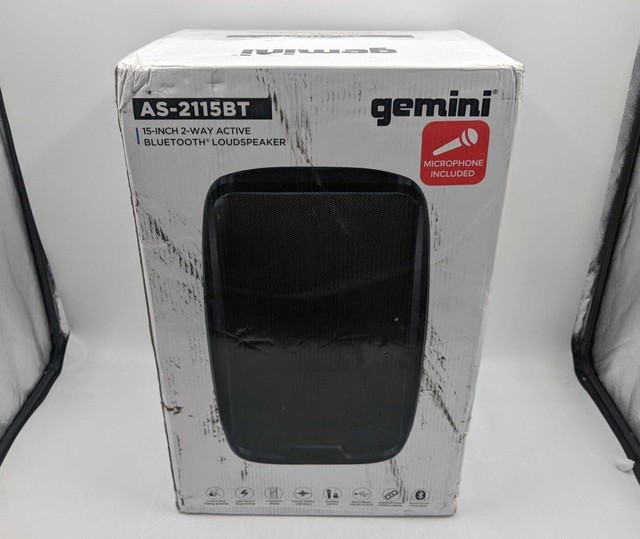 Gemini 2000 Watt 15? Active Bluetooth 