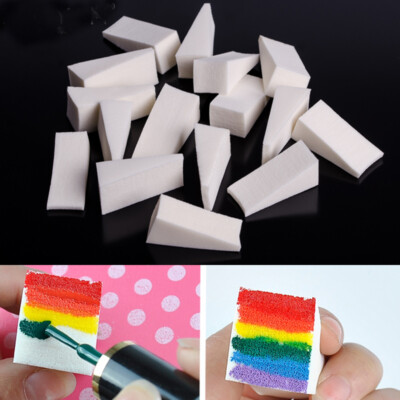 12/24pcs Weicher Schwamm Gradient Nail Art Stamper Werkzeuge Farbe Fade Maniküre