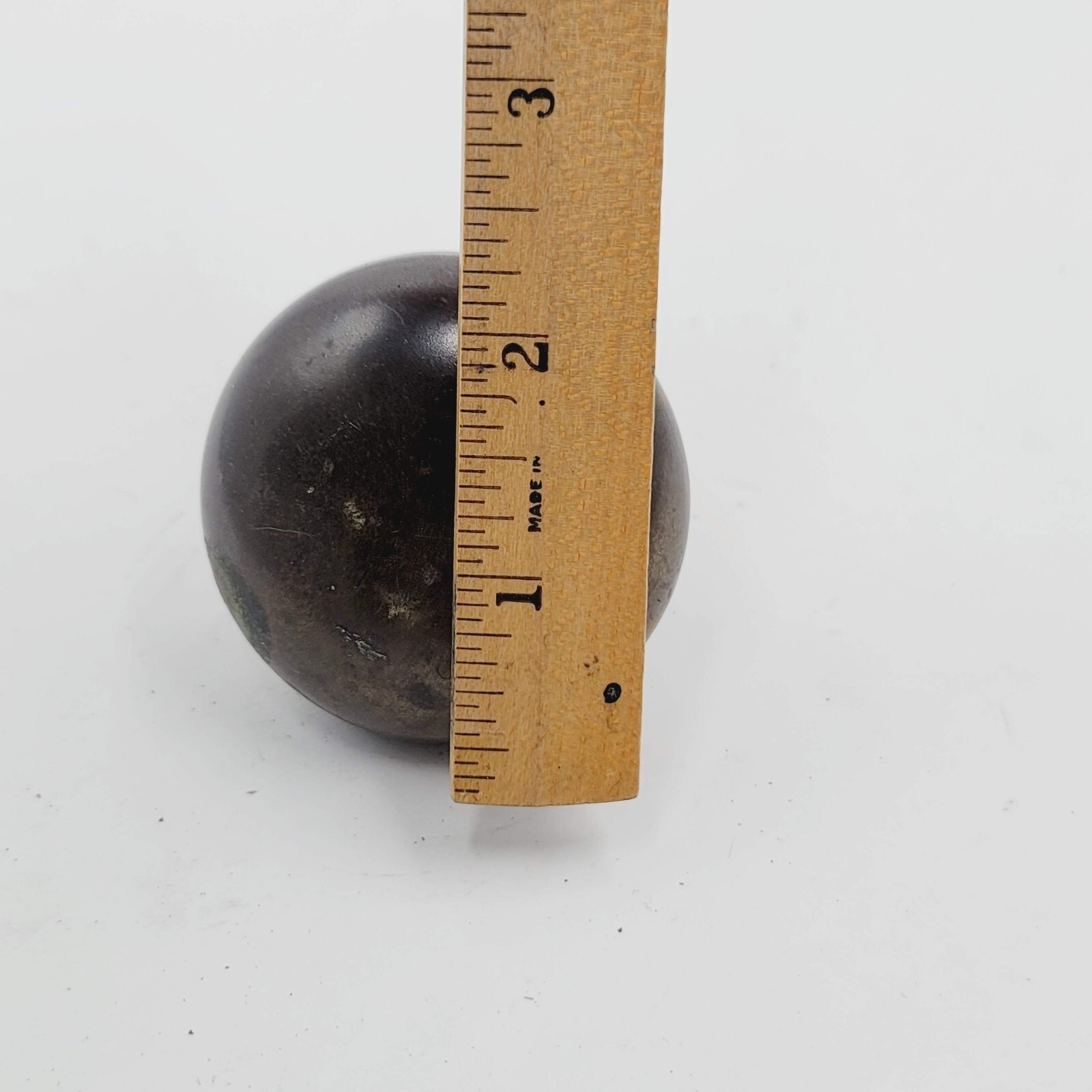 Vintage SINGLE Doorknob Steel Salvage Door Hardware  2106