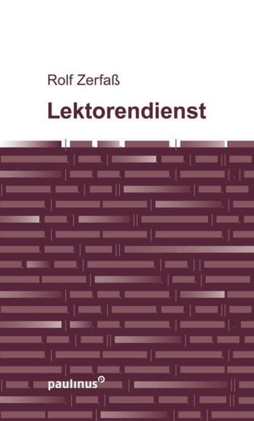 Thumbnail - Lektorendienst | Rolf Zerfaß | 15 Regeln Für Lektoren Und Vorbeter |