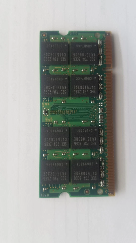 SAMSUNG DDR2 1GB 2Rx8 PC2-5300S-555-12-E3 M470T2953EZ3-CE6 SODIMM LAPTOP MEMORY - Image 4 of 4