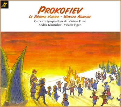 Prokofjew der Winterscheiterhaufen, Winter bonfire, Andrej Tschistiakow, Vincent Figuren