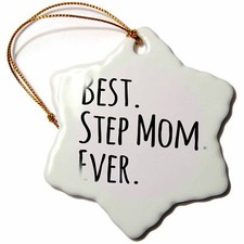 3dRose Best Step Mom Ever - Gifts for family and relatives - stepmom - stepmothe