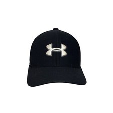 Under Armour Hat Boys Medium 4-5 Years Black Golf Fitted