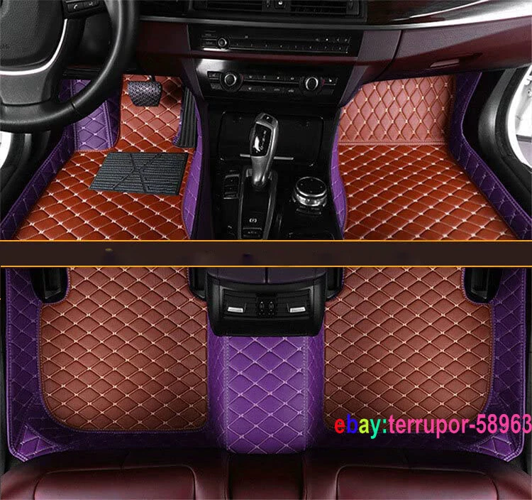 Водонепроницаемые роскошные передние задние заказные коврики напольные коврики для Hyundai Genesis - Изображение 2 из 4