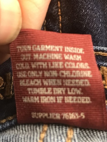 Arizona Jean Co Womens Blue Jeans Denim Junior Size 9 Cotton Blend 5 Pocket - Picture 6 of 7
