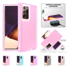 for Samsung S25 Ultra Plus S24 S23 S22 S21 Clear Shockproof Defender Hybrid Case