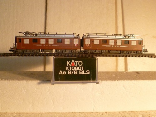 Hobbytrain N, 10601 Elektrolok Ae 8/8, Achsfolge Bo´Bo´+ Bo´Bo´, braun, in OVP, | Zustand: Gebraucht