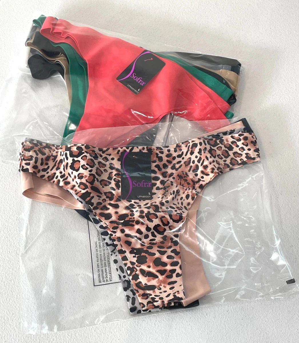 SOFRA Lace Sissy Thong Bikini Panties in Black, Puerto Rico
