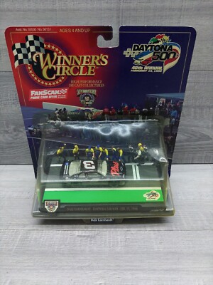 1998 Dale Earnhardt #3 Daytona 500 WIN 1/64 Diecast NASCAR Full Pit Crew Figures