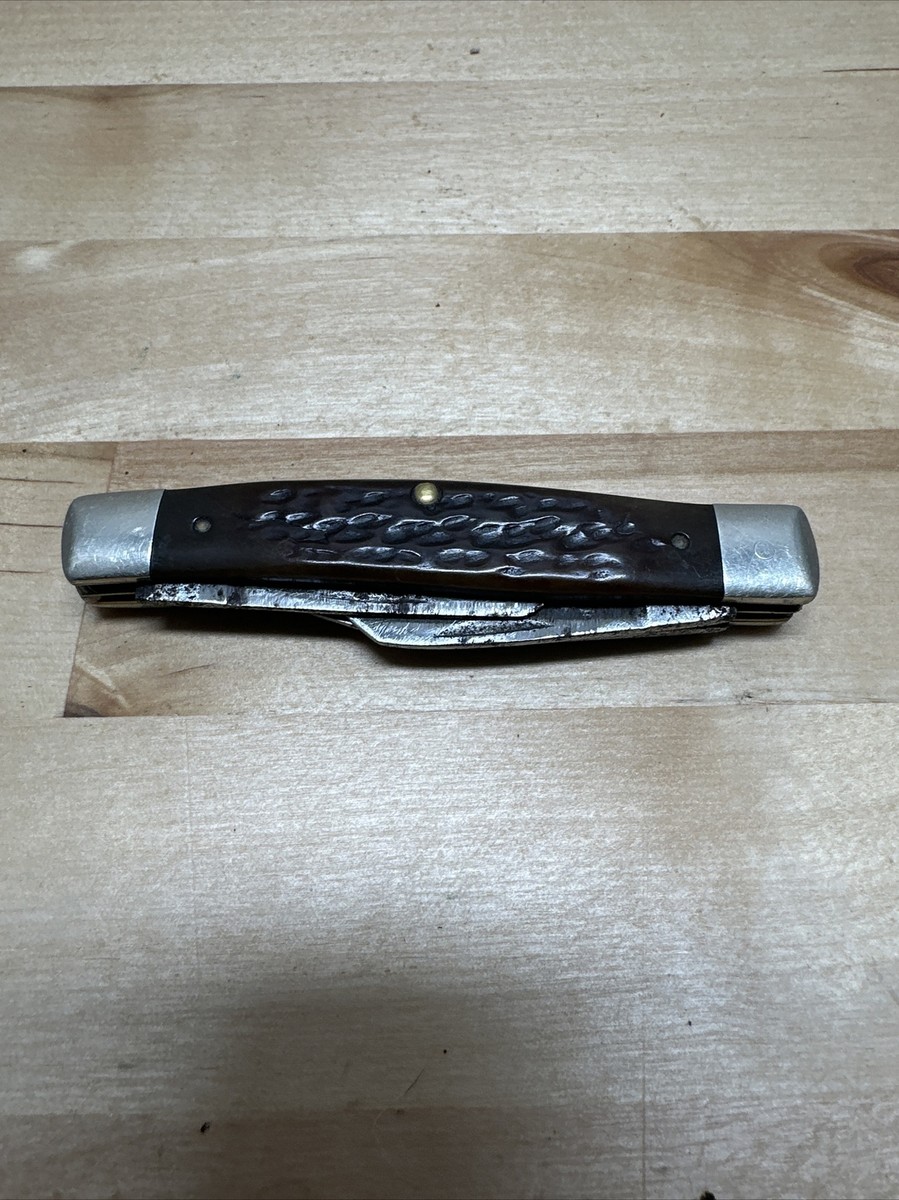 Case XX USA 2 dot 6375 Big Serpentine Stockman in Jigged Case XX USA 2 dot 6375 Big Serpentine Stockman in Jigged