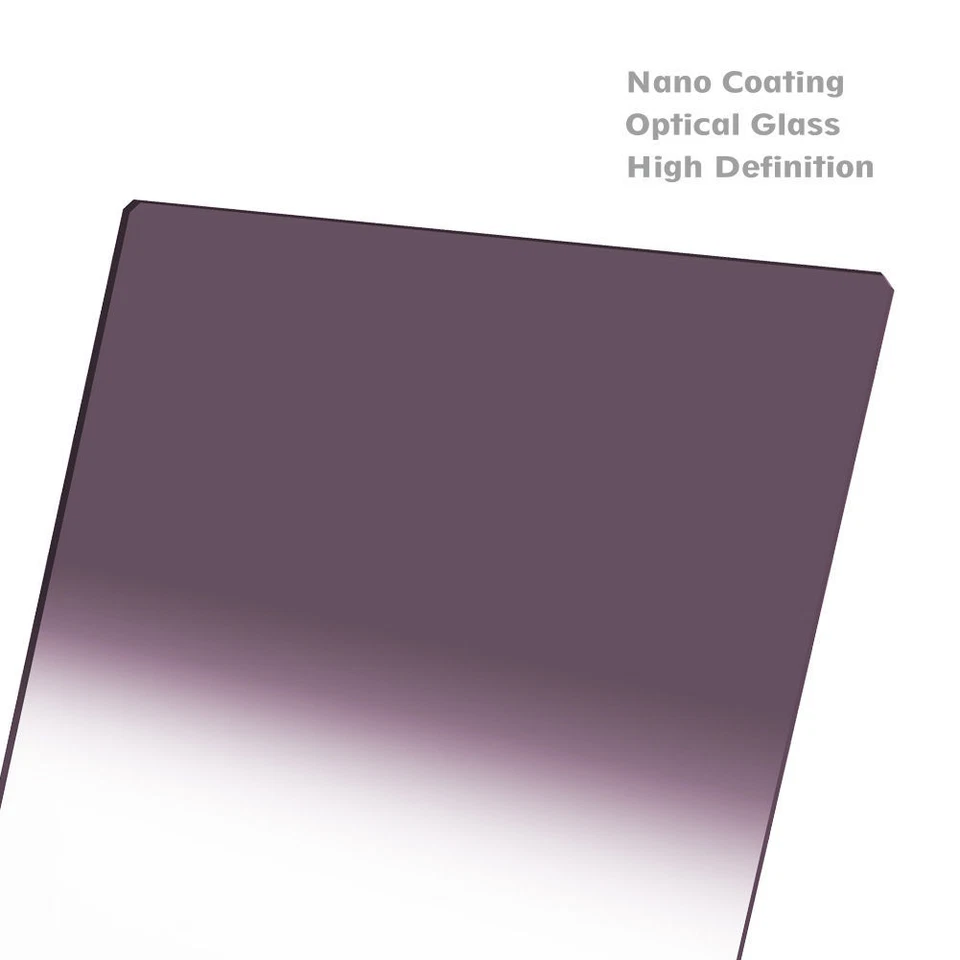 Nisi 100X150mm 2 Stop 0.6 Nano MC IR GND4 Soft Graduated Neutral Density Filter - Image 3 of 4