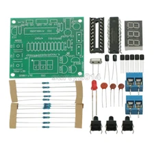 DS18B20 AT89C2051 Microcontroller Temperature Controller LED Alarm 5V DC DIY Kit