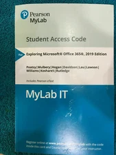 MyITLab with EText--Access Card--For Exploring "MyLab IT" Office 2019