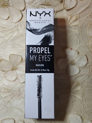 NYX-Professional Makeup-Propel My Eyes-Mascara-Jet Black-0.28 oz.-NIB!
