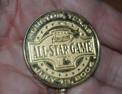 Houston Astros, 2004 MLB All-Star Game medallion, limited